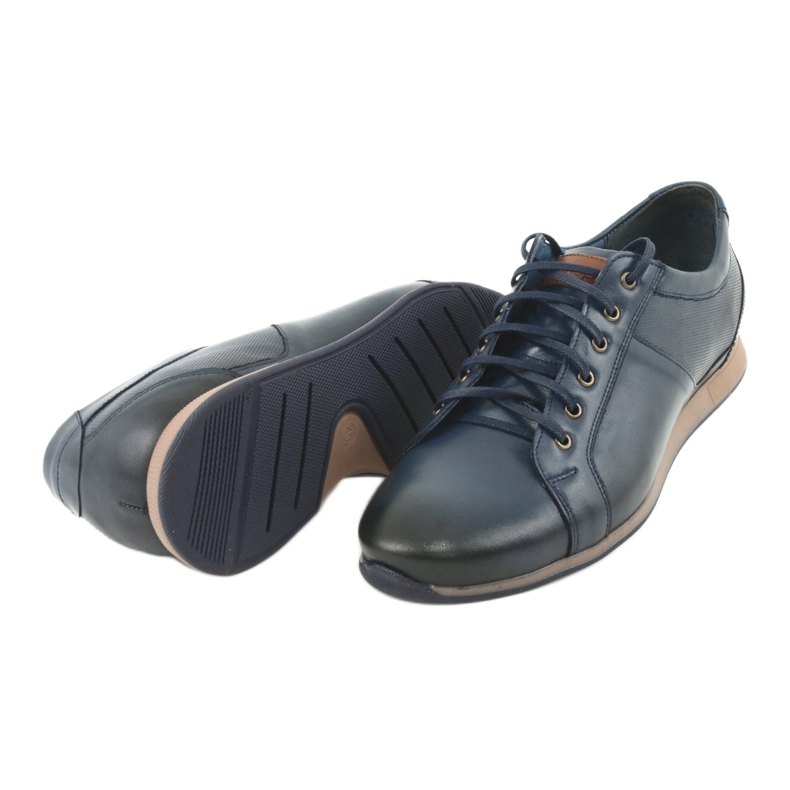Nikopol Scarpe da uomo blu navy maschile 1730 5