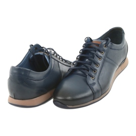 Nikopol Scarpe da uomo blu navy maschile 1730 4