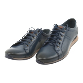 Nikopol Scarpe da uomo blu navy maschile 1730 3