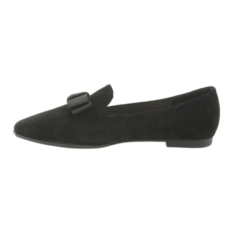 Ballerine con fiocco Sergio Leone 600 nere nero 2