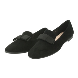 Ballerine con fiocco Sergio Leone 600 nere nero 3