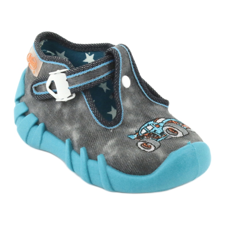Scarpe per bambini Befado 110P314 grigio blu 1