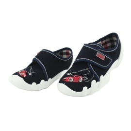 Scarpe per bambini Befado 273X051 rosso blu navy 2