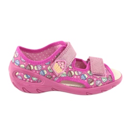 Scarpe per bambini Befado 065X136 rosa multicolore 1