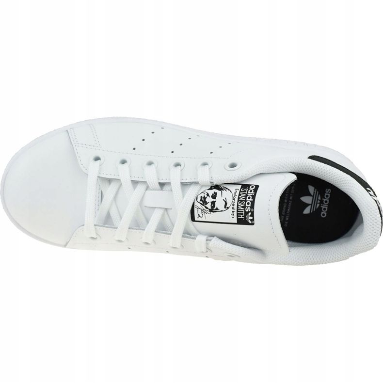 Scarpe Adidas Stan Smith J EE7570 bianco 2