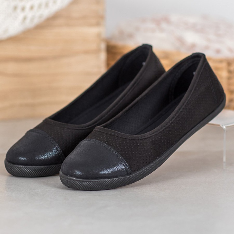 McKey Ballerine nere casual nero 2