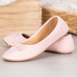 McKey Ballerina casual con fiocco rosa 1