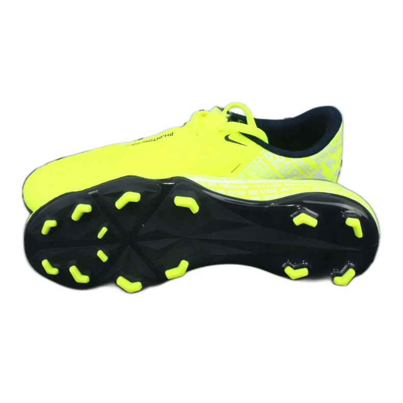 Nike Phantom Venom Academy Fg Jr AO0362-717 scarpe da calcio giallo 4