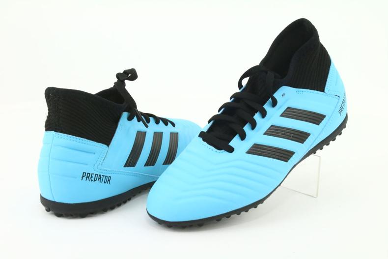Scarpe da calcio Adidas Predator 19.3 Tf Jr G25803 blu 3