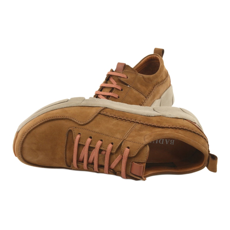 Scarpe stringate Badura 3374 marrone 5