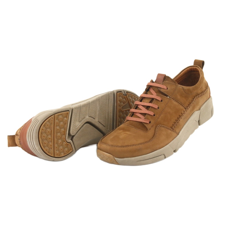 Scarpe stringate Badura 3374 marrone 4