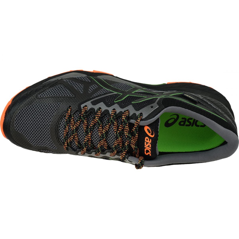 Scarpe Asics Gel-FujiTrabuco 6 G-TX M T7F0N-020 nero grigio 2