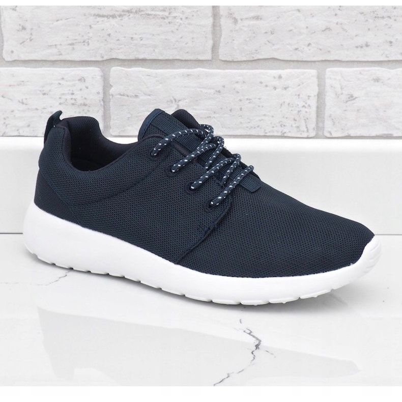 Scarpe sportive blu navy 9-6836B-12 1