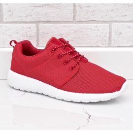 Scarpe sportive rosse 9-6836G-12 rosso 1