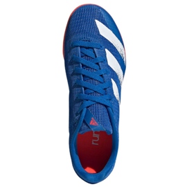 Scarpe Adidas allroundstar Jr EG1207 bianca blu 2