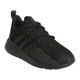 Scarpe Adidas Qusetar Flow Jr G26774 nero 1