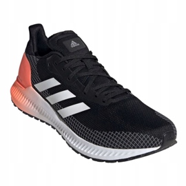 Scarpe Adidas Solar Blaze M EE4228 bianco nero arancia 2