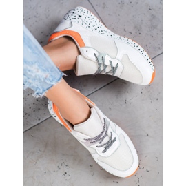 SHELOVET Sneakers Con Rete bianca 1