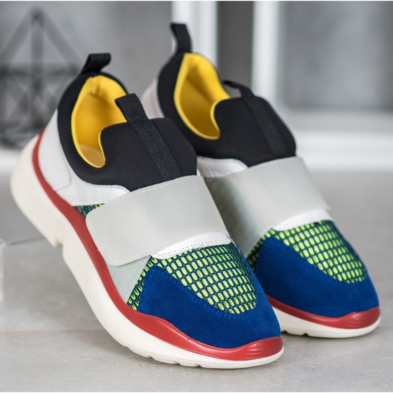 Sweet Shoes Scarpe Sportive Leggere Con Velcro multicolore 1