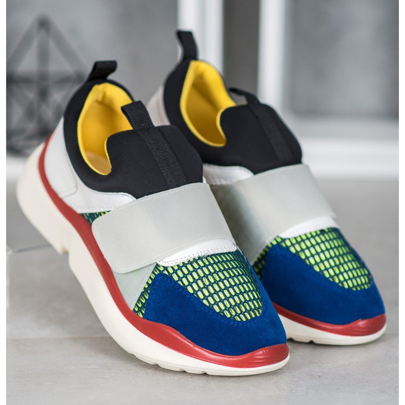 Sweet Shoes Scarpe Sportive Leggere Con Velcro multicolore 2