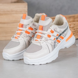SHELOVET Scarpe sportive alla moda sulla piattaforma multicolore 1