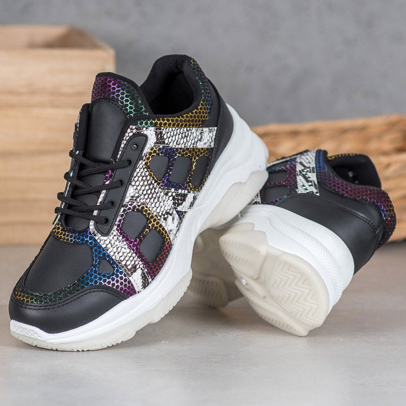 Bona Sneakers Con Inserti Colorati nero multicolore 2