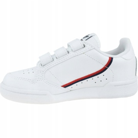 Scarpe Adidas Continental 80 K EH3222 bianca 1