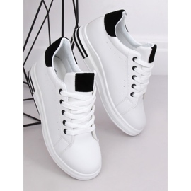 Sneakers da donna bianche L8035 White bianco 2