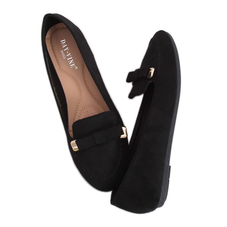 Mocassini neri da donna 2S2018-27 Black nero 1