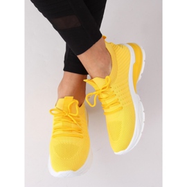 Scarpe sportive gialle ZH-6 curcuma giallo 1