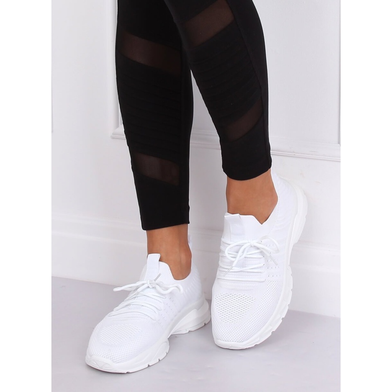 ZH-6 Scarpe sportive bianche bianco 1