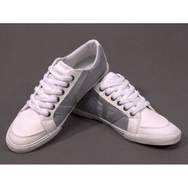 Materiale Sneakers A961 Bianco bianca grigio 1