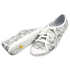 Scarpe giovanili Befado 248Q023 bianca grigio 4