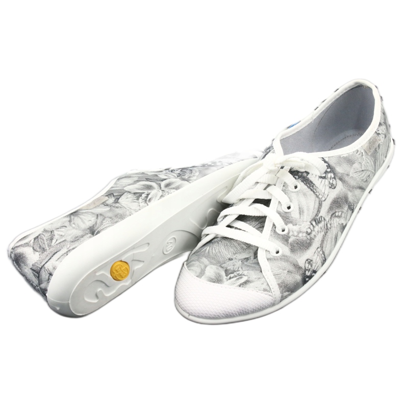 Scarpe giovanili Befado 248Q023 bianco grigio 4