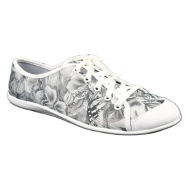 Scarpe giovanili Befado 248Q023 bianca grigio 1
