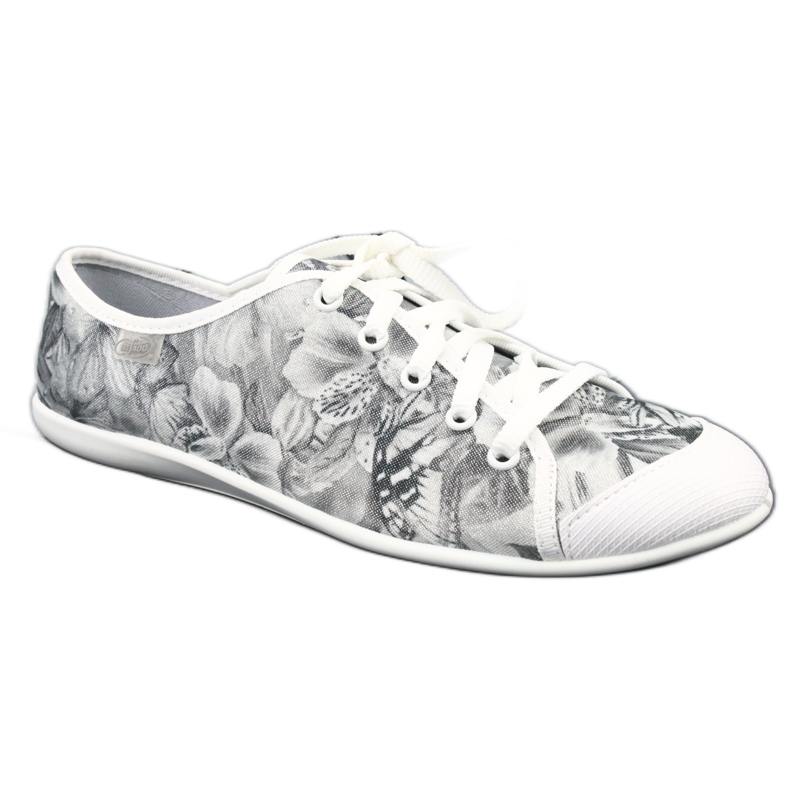 Scarpe giovanili Befado 248Q023 bianca grigio 1