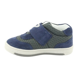 Bartek Scarpe sportive in pelle blu baby grigio 2