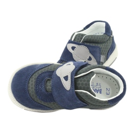 Bartek Scarpe sportive in pelle blu baby grigio 6