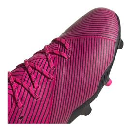 Scarpe da calcio Adidas Nemeziz 19.1 Fg Jr F99956 , rosa viola 1