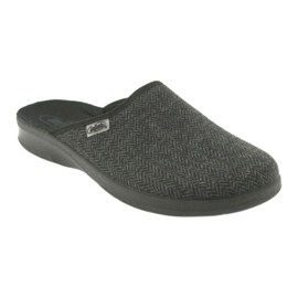 Scarpe da uomo Befado pu 548M022 nero grigio 1