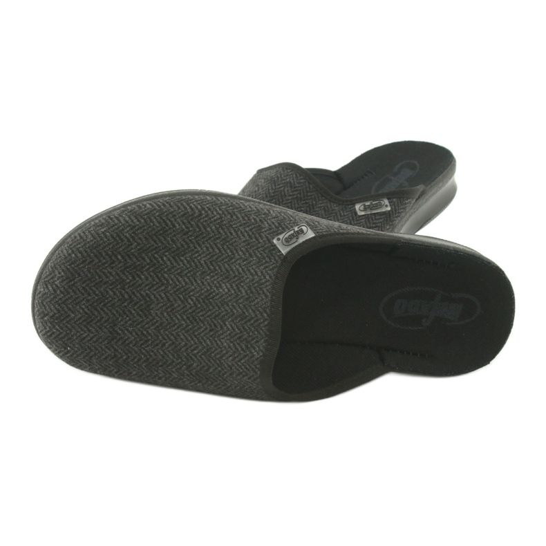 Scarpe da uomo Befado pu 548M022 nero grigio 5