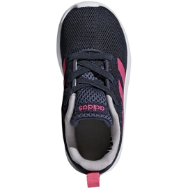 Scarpe adidas Lite Racer Cln K Jr BB7053 blu navy rosa 1