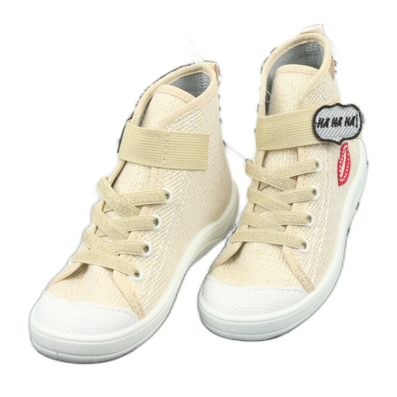 Scarpe per bambini Befado 268X069 rosso grigio giallo 2