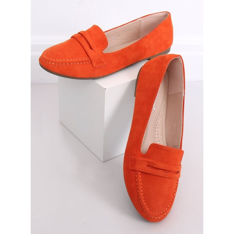 Mocassini da donna arancioni 3900 Orange arancia 1