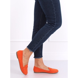 Mocassini da donna arancioni 3900 Orange arancia 2