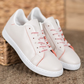 SHELOVET Scarpe super sportive marrone arancia 1