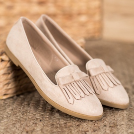 Coura Signori classici in pelle scamosciata marrone 1