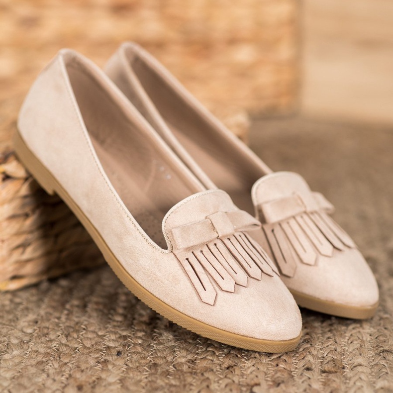 Coura Signori classici in pelle scamosciata marrone 1