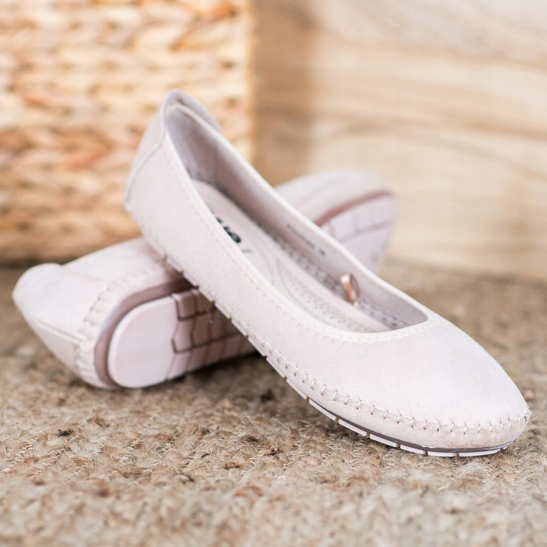 Kylie Ballerine classiche beige 1