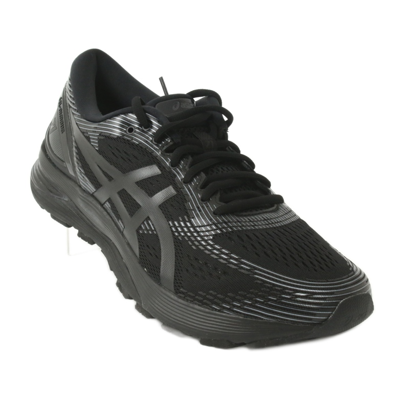 Scarpe da corsa Asics Gel-Nimbus 21 M 1011A169-004 nero grigio 1